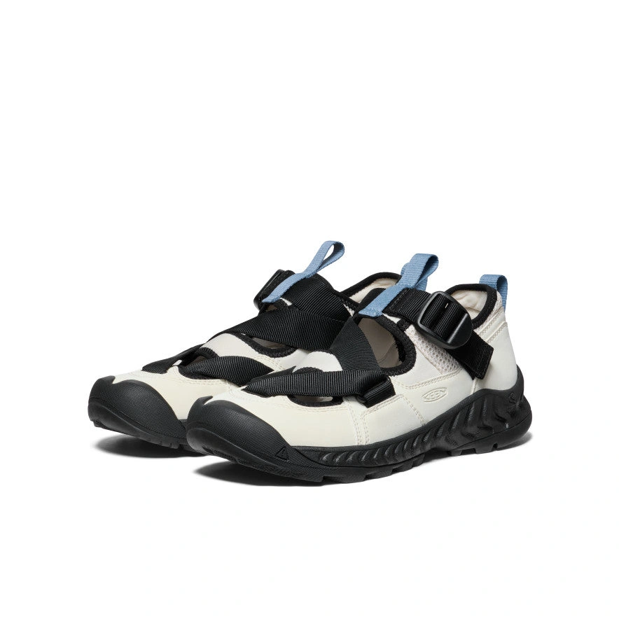 Silver Birch Hoodzerra Sandals: Unisex Comfort for Every Step.